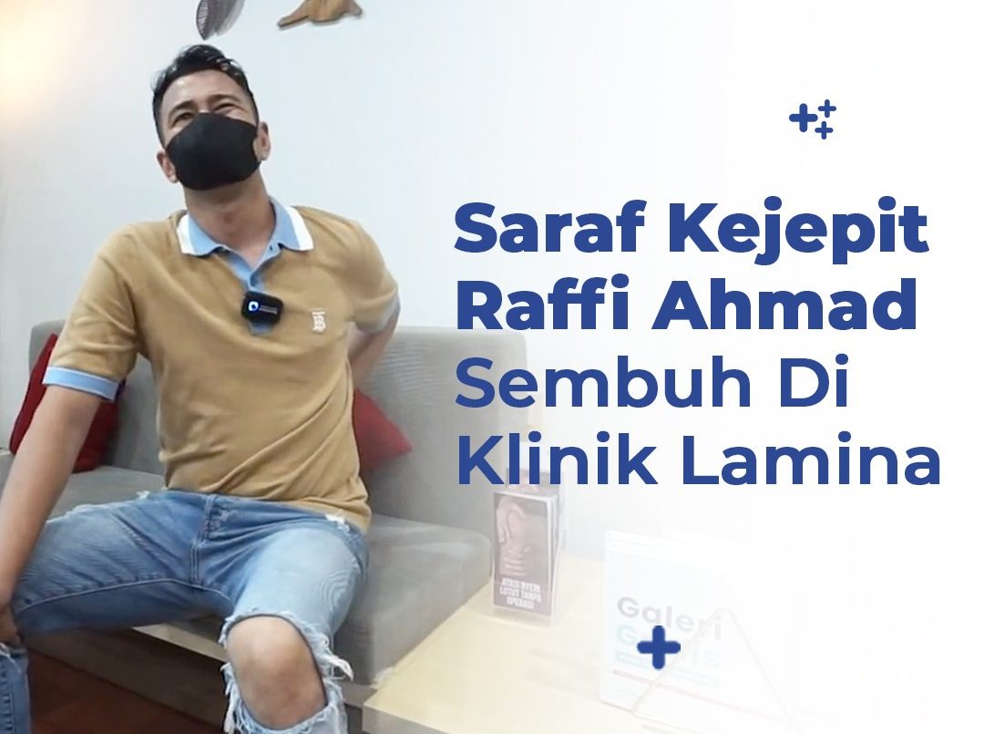 raffi ahmad alami saraf kejepit