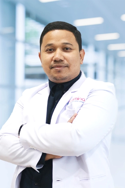 dr. Faisal, M. Ked (Neurosurg), Sp. Bs, FINPS, FINSS